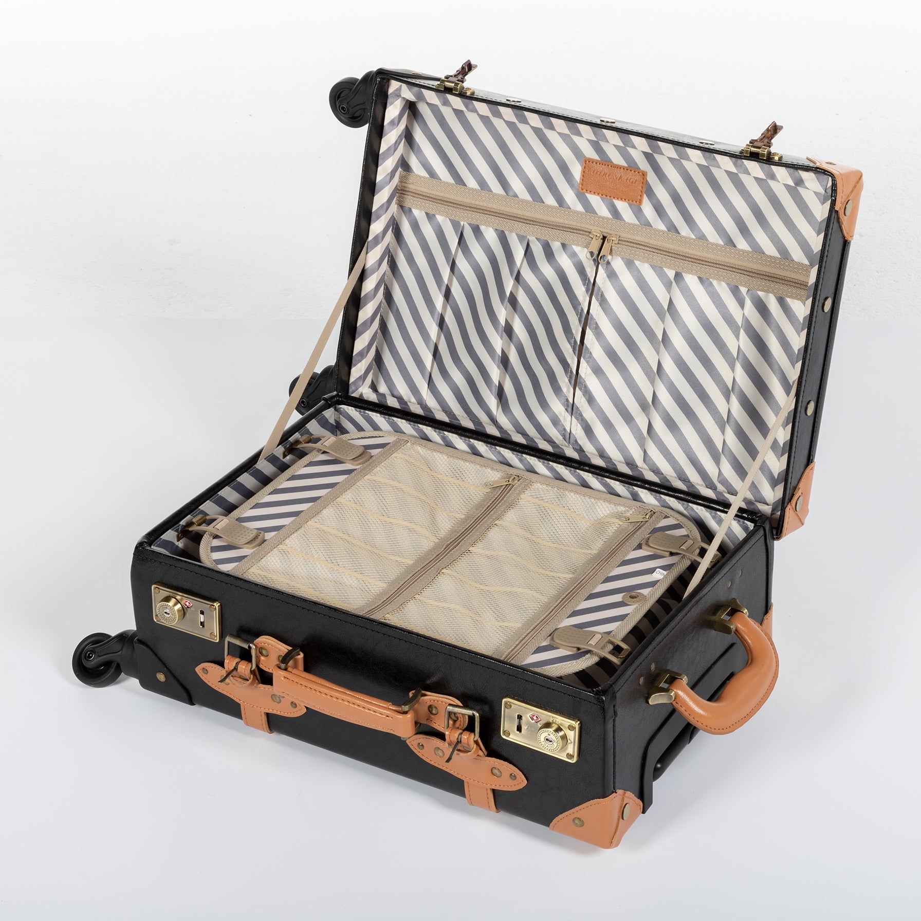 Minimalism Spinner Suitcase - Black's