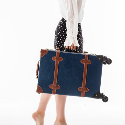 SarahFace Carry Ons - Navy Blue's - COTRUNKAGE